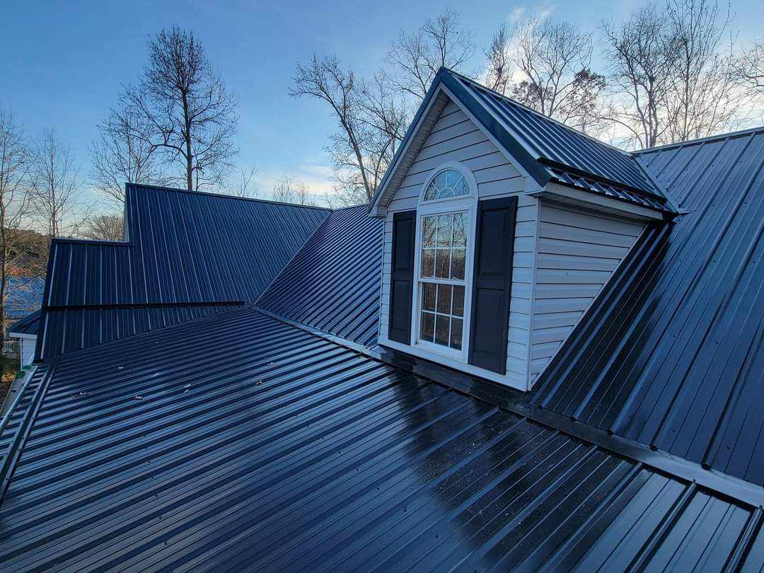 About Competitive Edge Metal Roof Service on a farm house