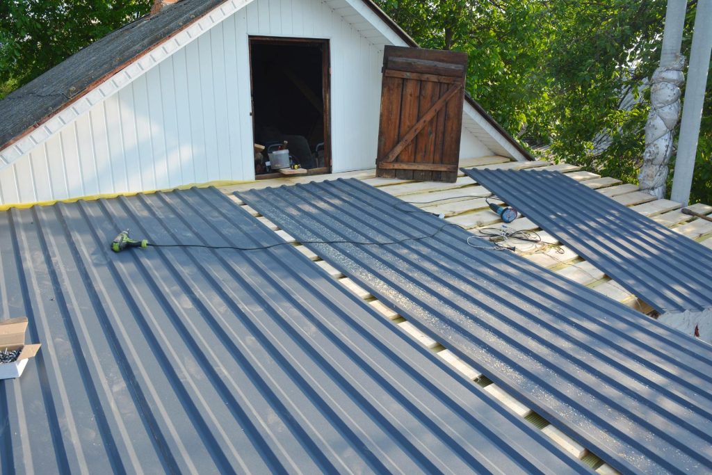 Roofing contractor Area served installation of metal